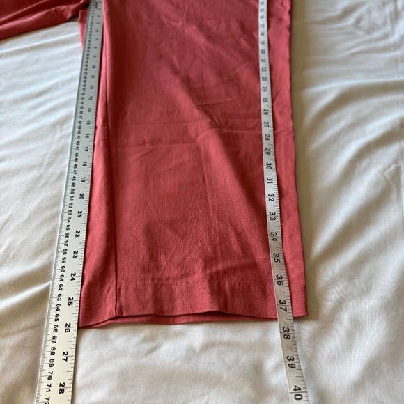 Terra & Sky Womens Pull On Stretchy Casual Dress Trouser Pant Coral 3X Office - Picture 8 of 11